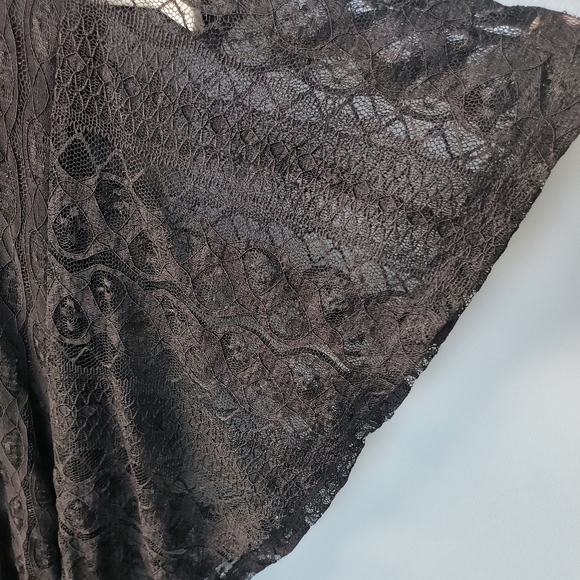 Espresso lace top - Picture 3 of 8